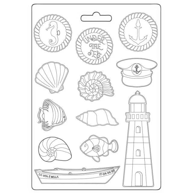 Prägeform - Under the Sea - Bastelschachtel