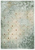 Reispapier Kreativ Set- Evening meadow - Bastelschachtel