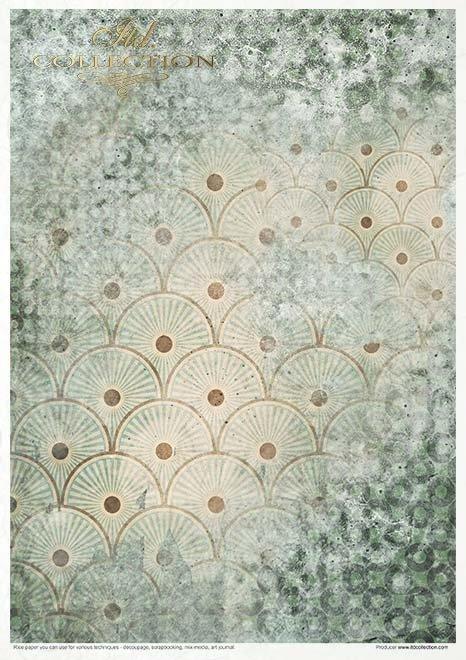 Reispapier Kreativ Set- Evening meadow - Bastelschachtel