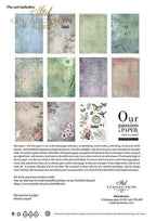 Reispapier Kreativ Set- Evening meadow - Bastelschachtel