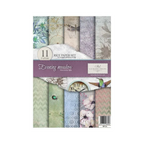 Reispapier Kreativ Set- Evening meadow - Bastelschachtel - Reispapier A4 - RP014