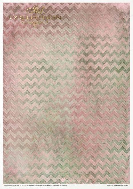 Reispapier Kreativ Set- Evening meadow - Bastelschachtel