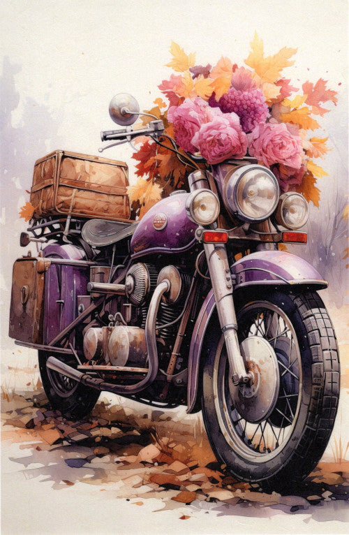 Reispapier A4 - Autumn tour