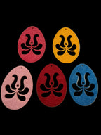 Filzset Ostereier bunt 5er