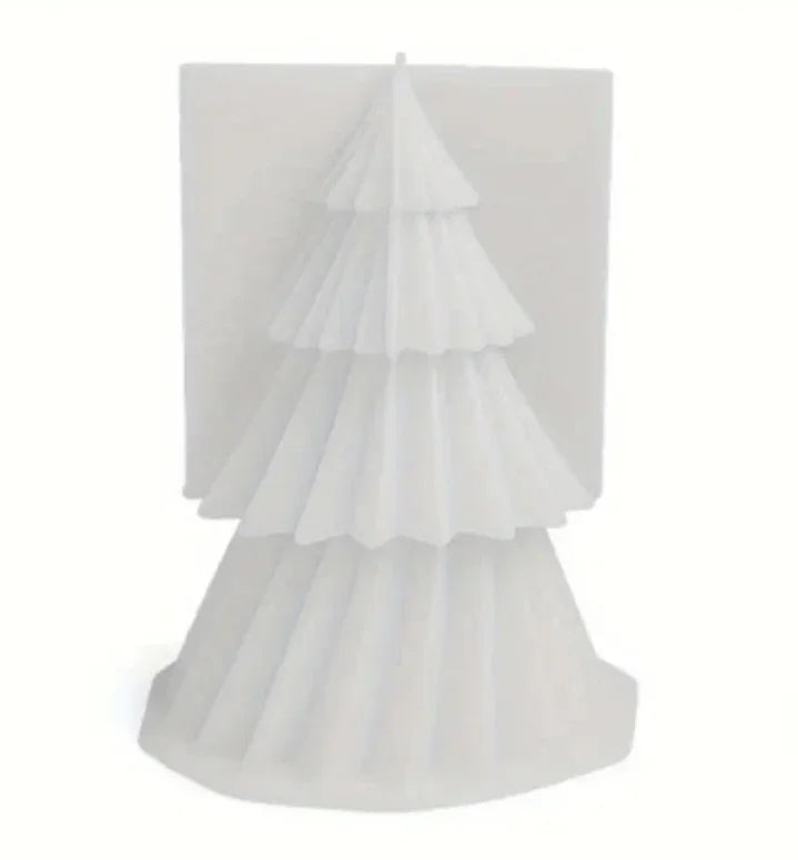 Silikonform Kerzen gießen Weihnachtsbaum - Bastelschachtel - Bastelset - 