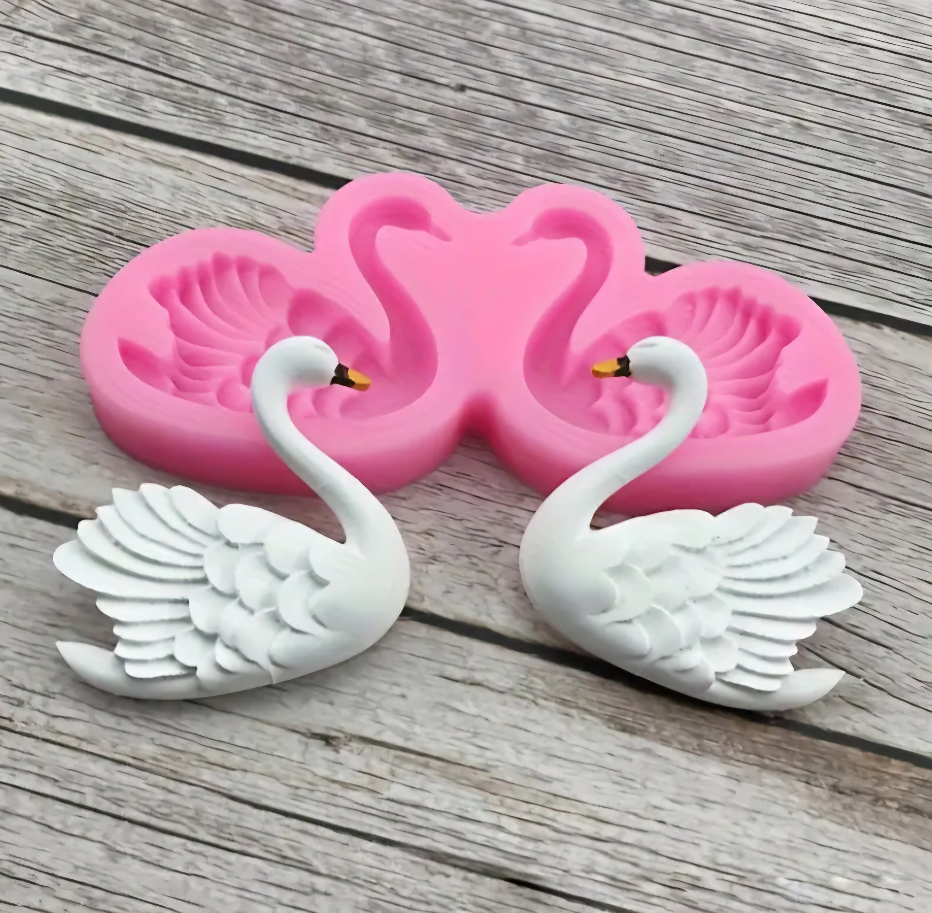 Silikonform - Schwan