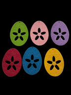 Filzset Ostereier bunt 6er