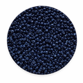 Rocailles Glasperlen 2mm navyblau glänzend