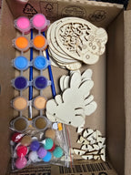 Kinder Bastelset Ostern aus Holz