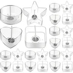 Kerzengießset Teelichter groß 124 Teile - Bastelschachtel - Bastelset - 