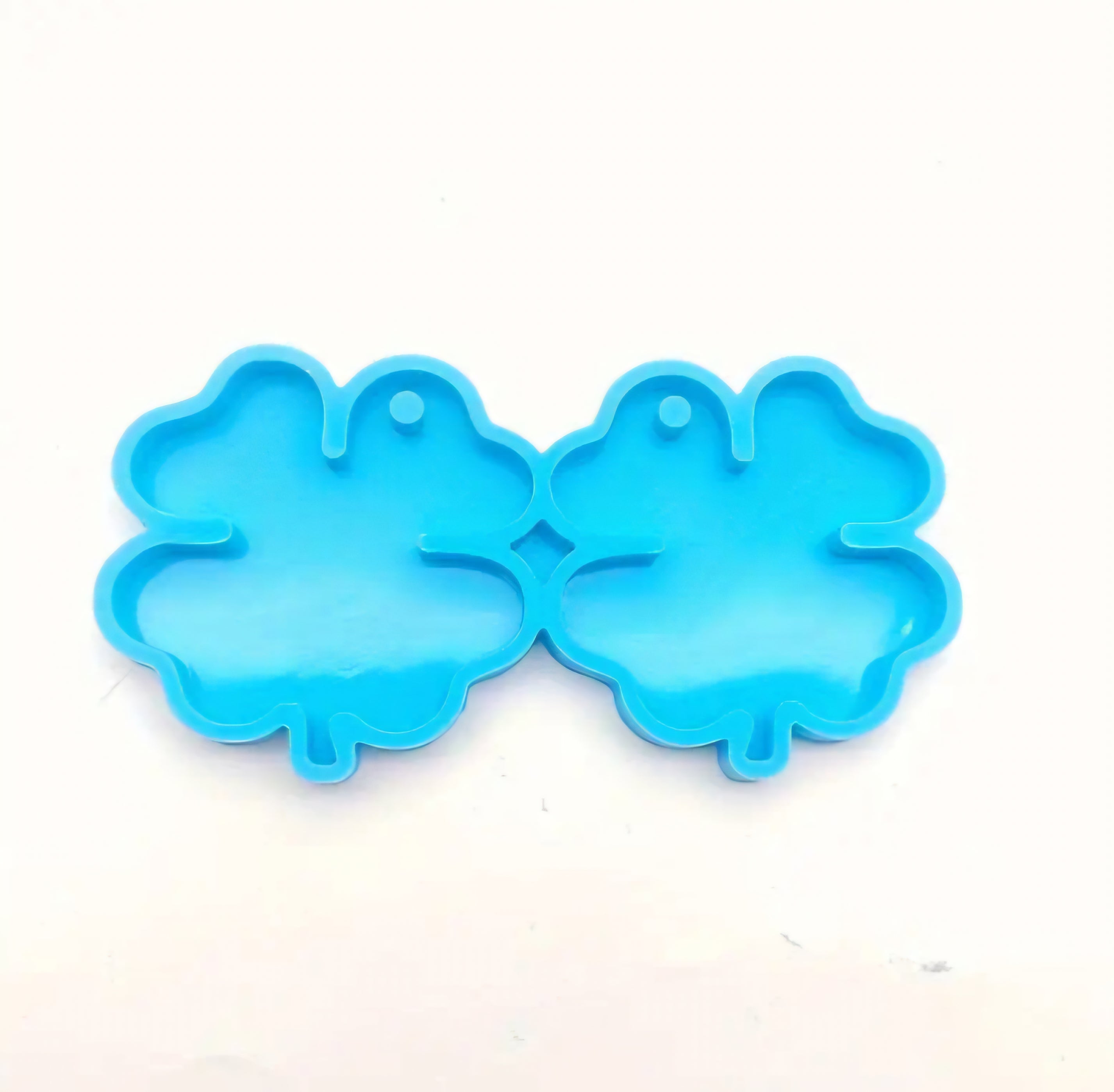 Silikonform - Kleeblatt 2er Set