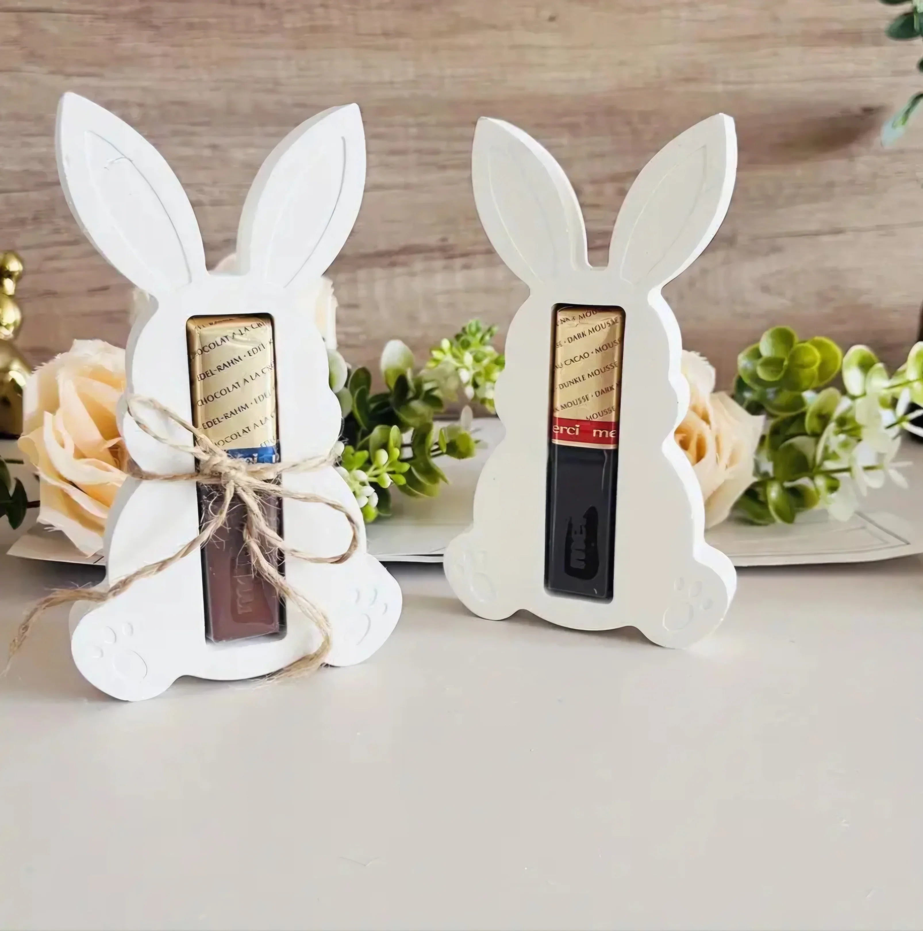 Silikonform - Hase mit Geschenkfach - Bastelschachtel - Präge/ Gieß/ Silikonformen - 