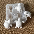 Silikonform - Schildkröten - Bastelschachtel - Präge/ Gieß/ Silikonformen - 