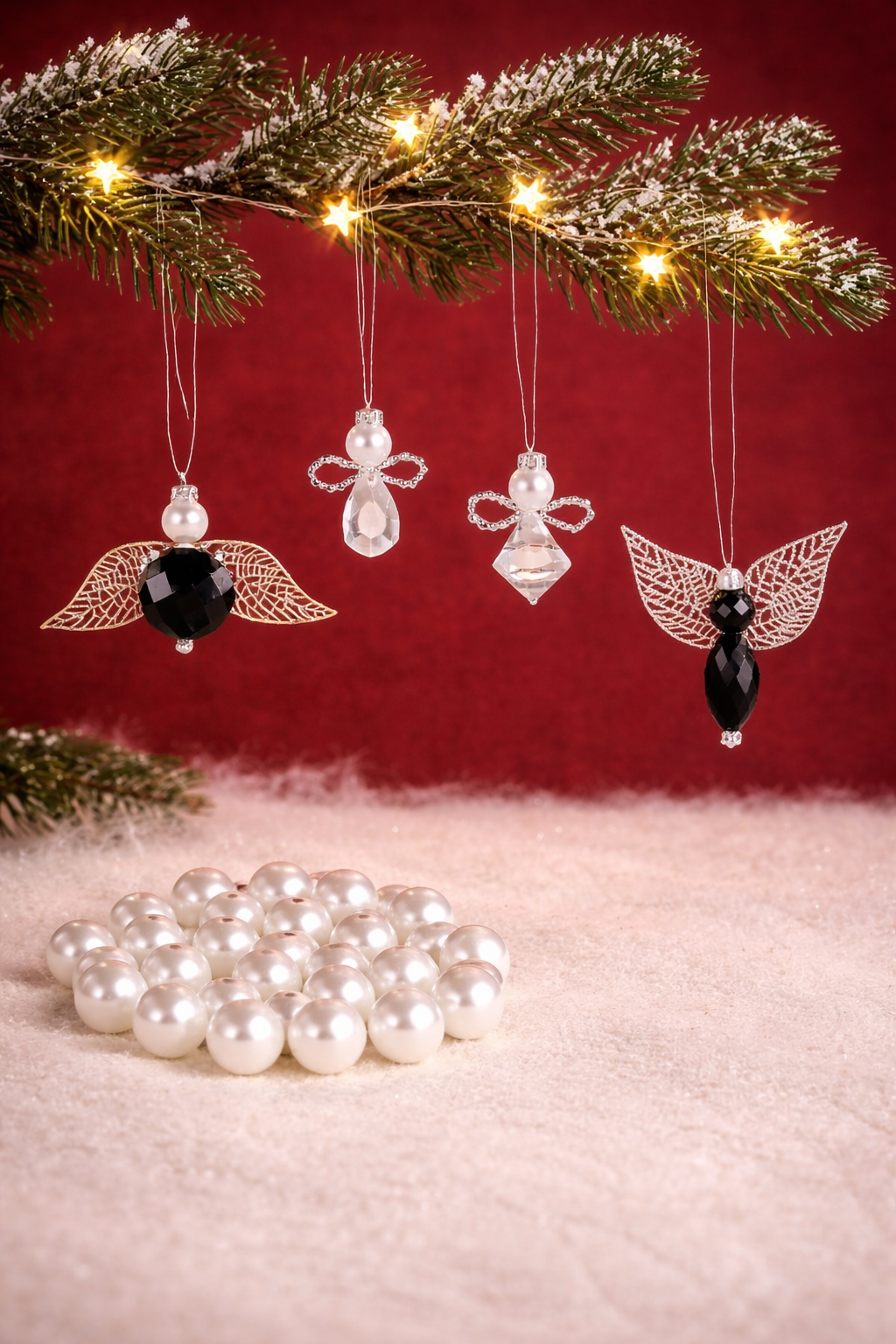 Weiße Perlen – 500 Stück - 10mm