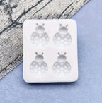 Silikonform - Marienkäfer - Bastelschachtel - Präge/ Gieß/ Silikonformen - 