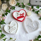 Silikonform - danke Mama Teelichthalter