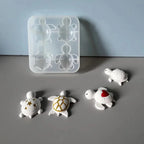 Silikonform - Schildkröten - Bastelschachtel - Präge/ Gieß/ Silikonformen - 