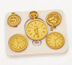 Silikonform - Uhren Set