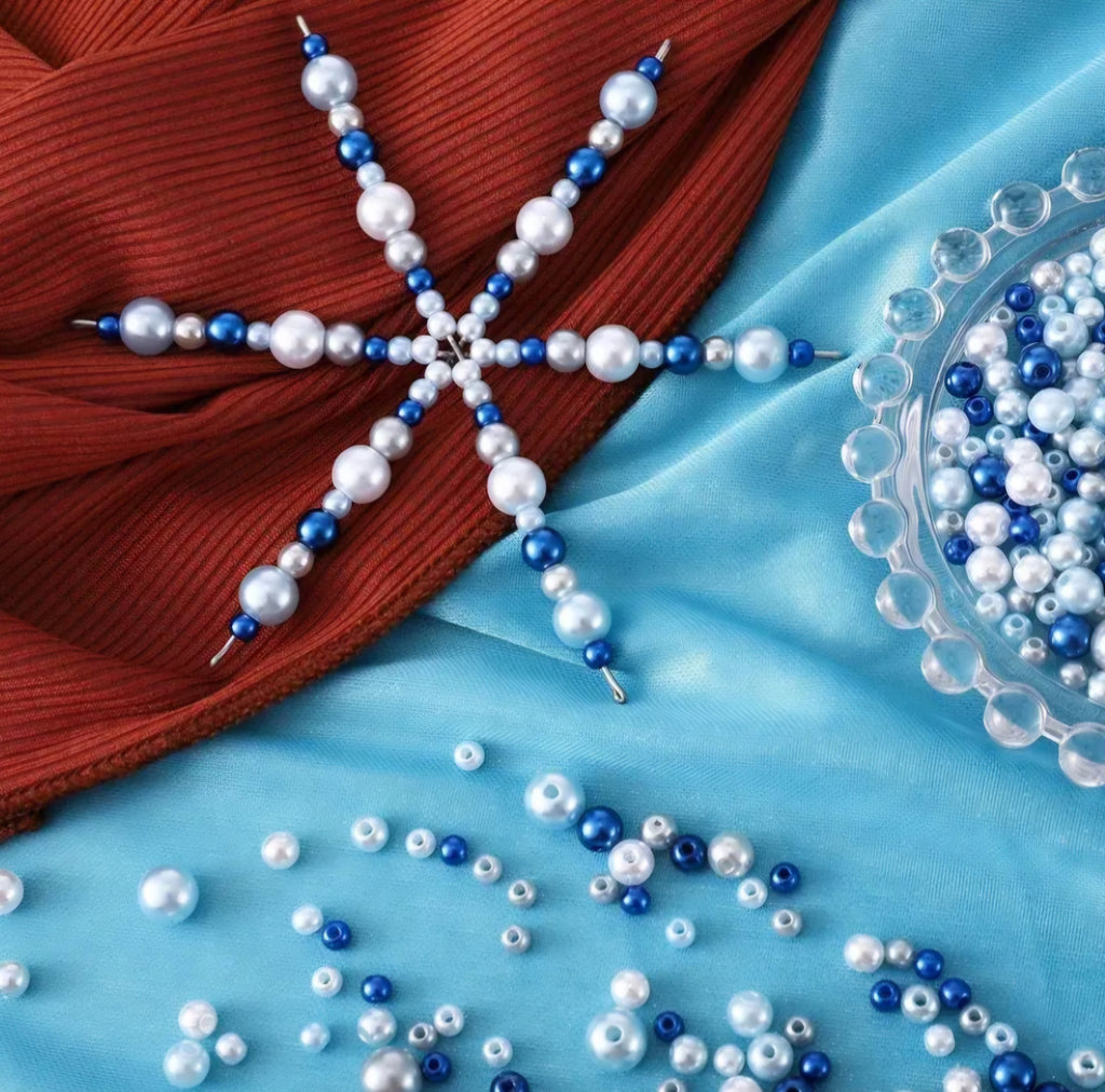 Metall Basteldraht Stern für Schmuck und Deko 6er Set in 3 Größen