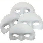 Leermaske zum Anmalen - 4er Set - Bastelschachtel - Präge/ Gieß/ Silikonformen - 