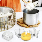 Kerzengießset Teelichter groß 124 Teile - Bastelschachtel - Bastelset - 