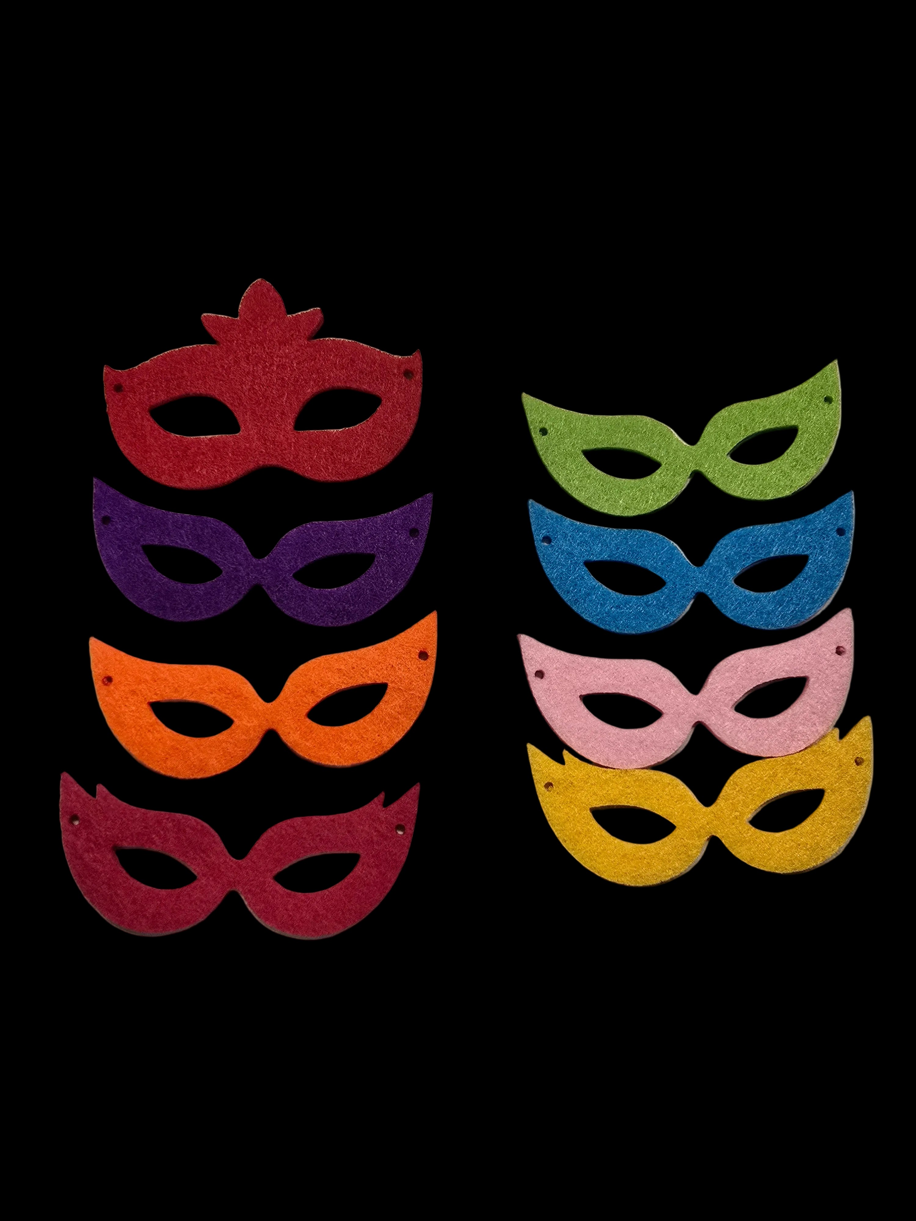 Filzset Maskenball - Fasching