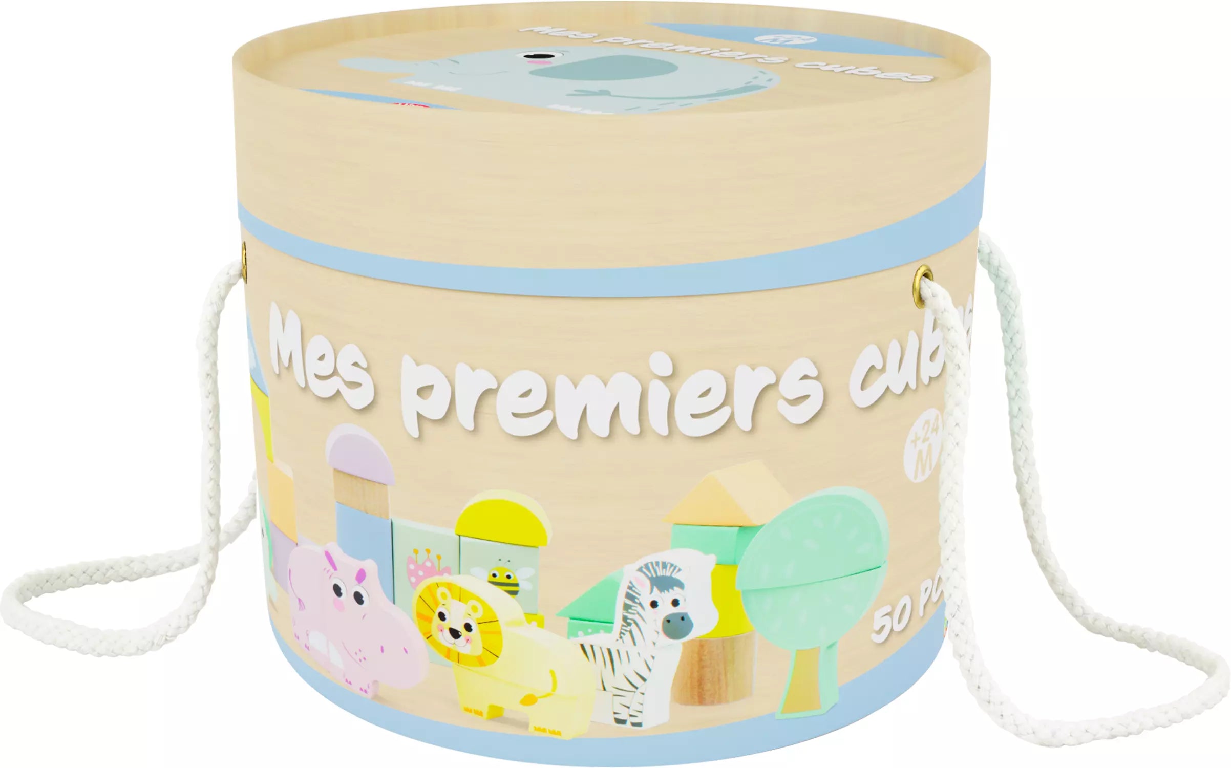 Holzbausteine für Kinder