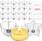 Kerzengießset Teelichter groß 124 Teile - Bastelschachtel - Bastelset - 