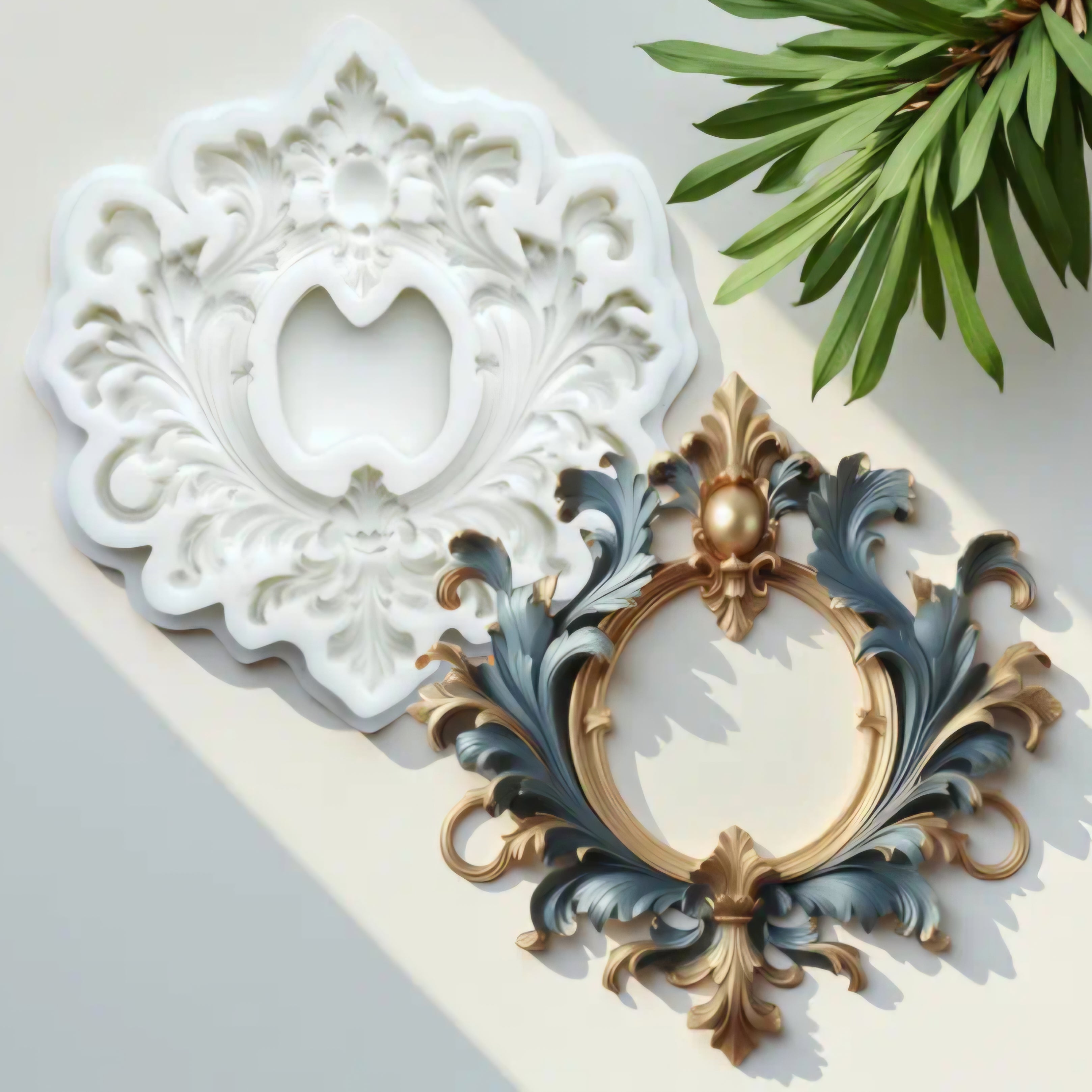 Silikonform - Wappenschild