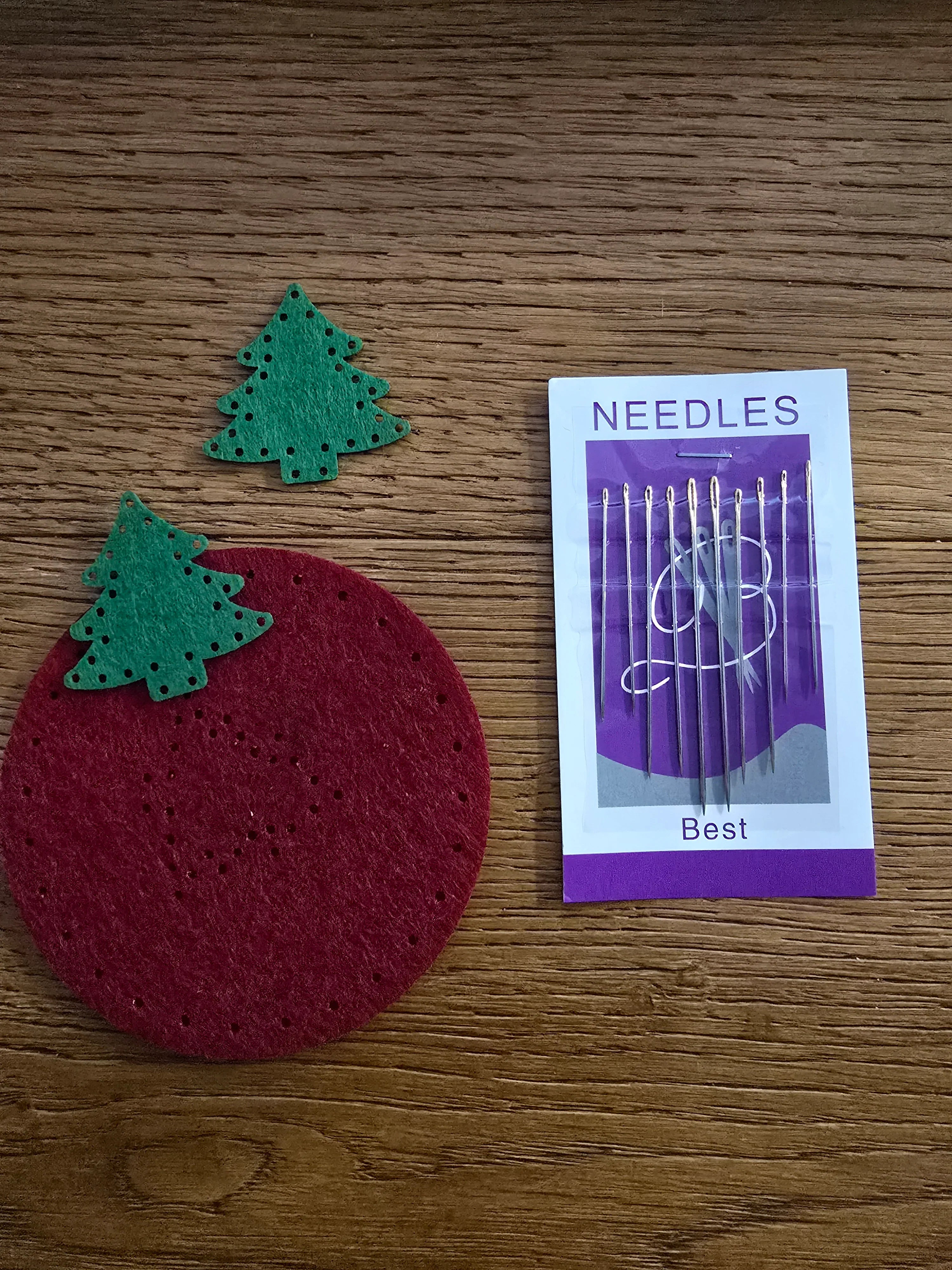 Filzset - Weihnachten zum selber nähen - Bastelschachtel - - 