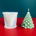 Silikonform Kerzen gießen Christbaum - Bastelschachtel - Bastelset - 