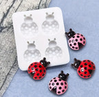 Silikonform - Marienkäfer - Bastelschachtel - Präge/ Gieß/ Silikonformen - 