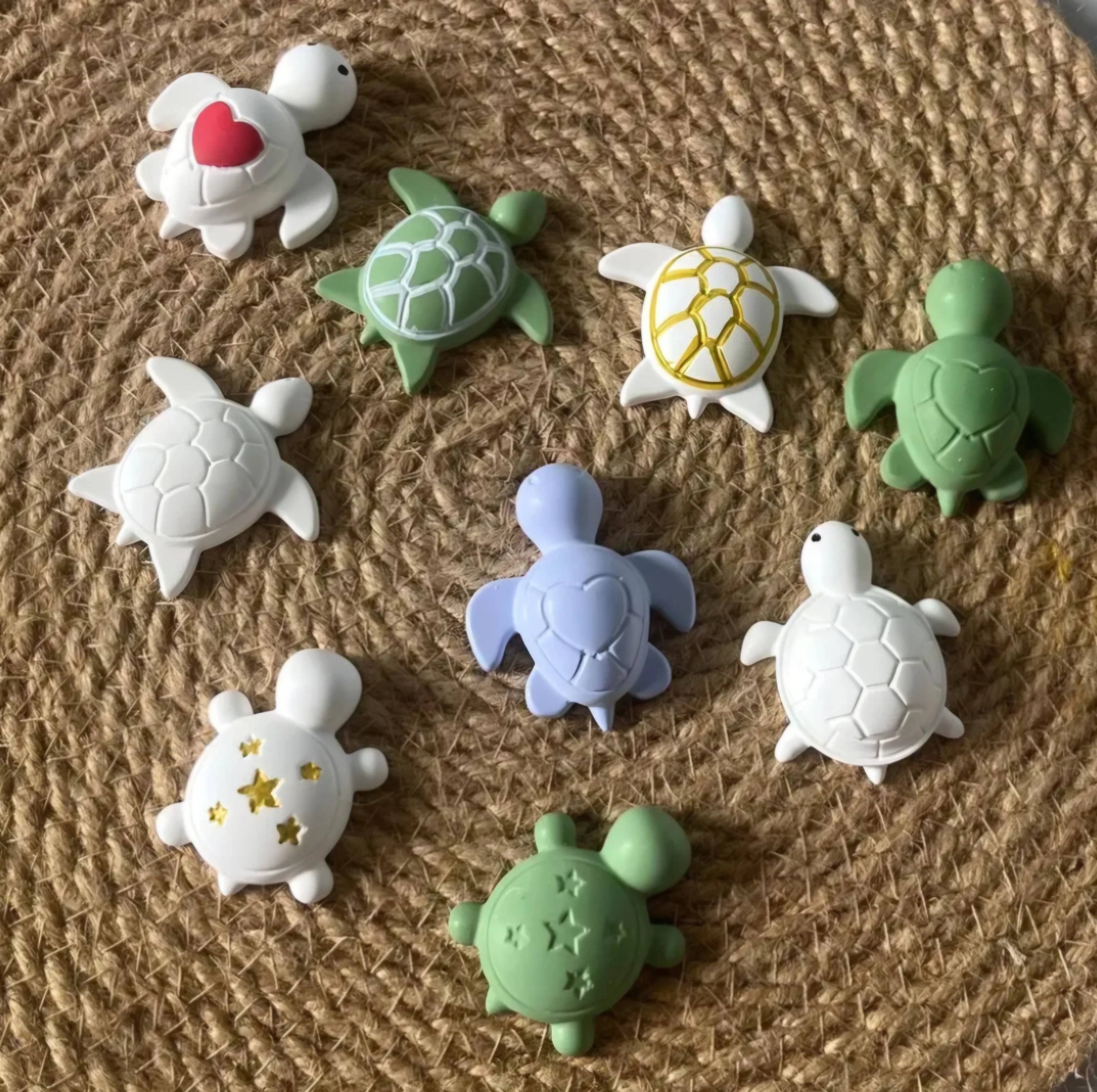 Silikonform - Schildkröten - Bastelschachtel - Präge/ Gieß/ Silikonformen - 