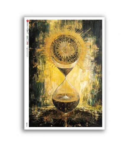 Reispapier - Sanduhr Astrologie A5 oder A4