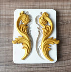 Silikonform - Barock Scrolled Ornaments