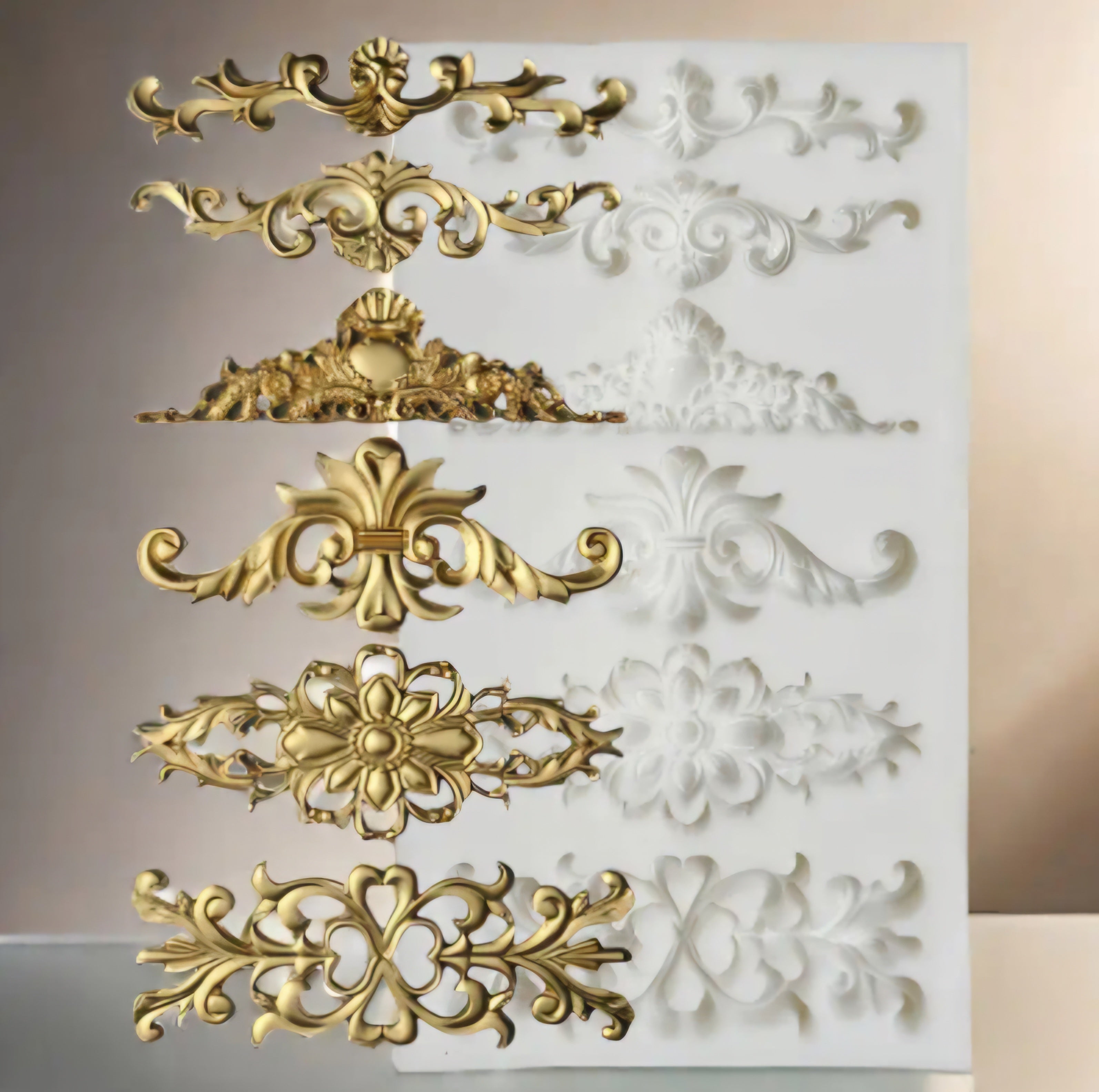 Silikonform - Bordürenset