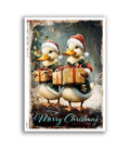 Reispapier Gans Weihnachten A5 oder A4 - Bastelschachtel - Reispapier - Animals_0260