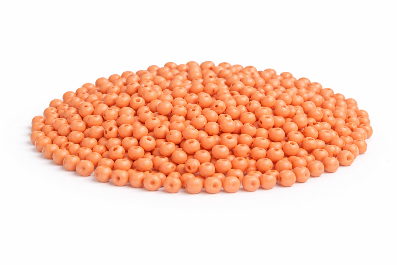 Rocailles Glasperlen 2mm Aprikose