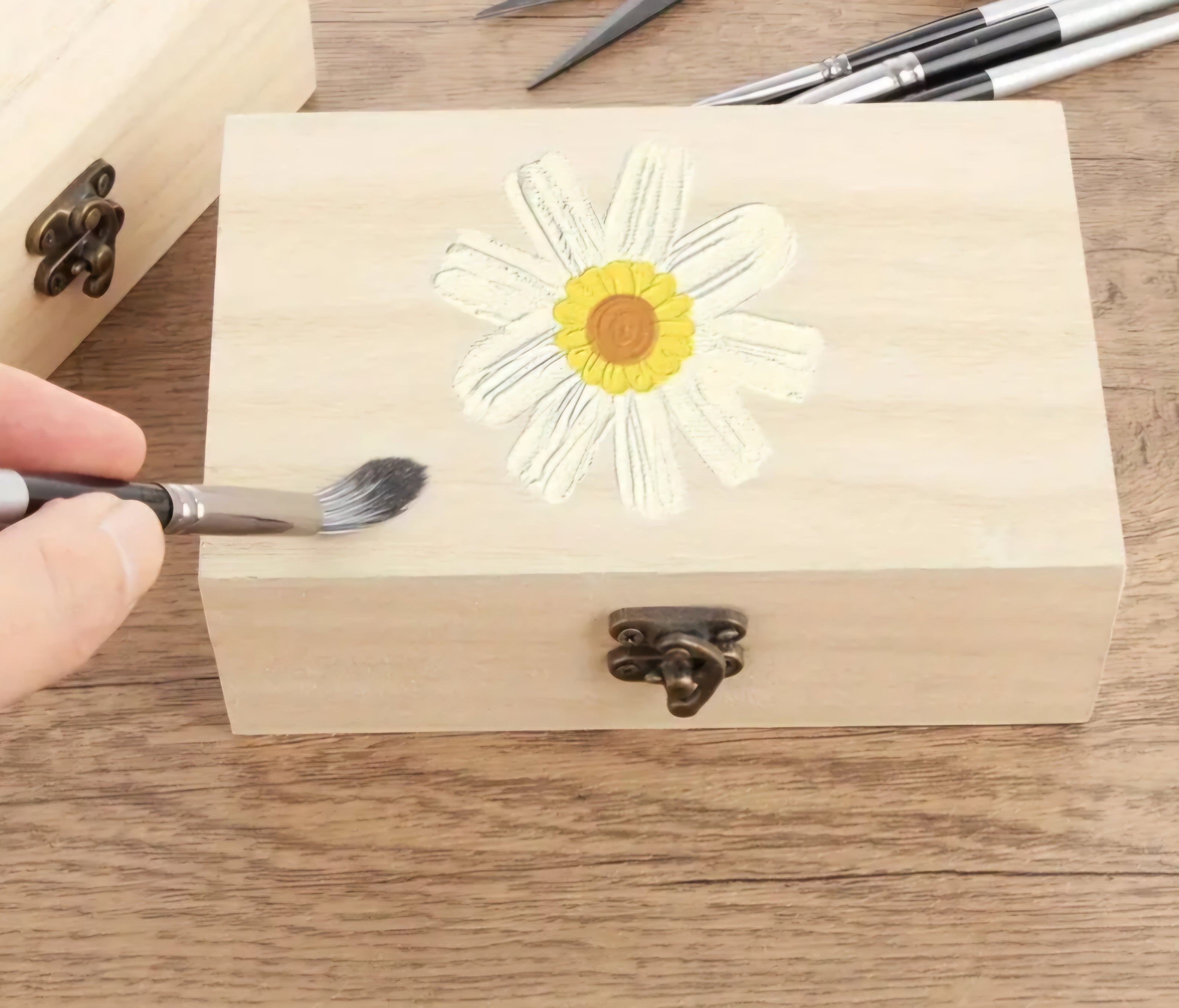 Holzbox groß Holzkiste