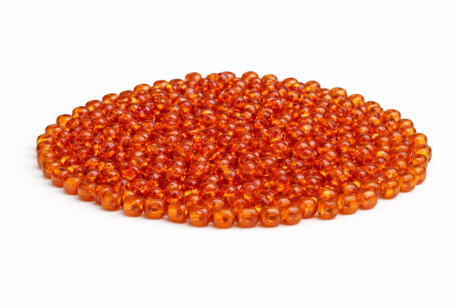 Rocailles Glasperlen 2mm hellbraun