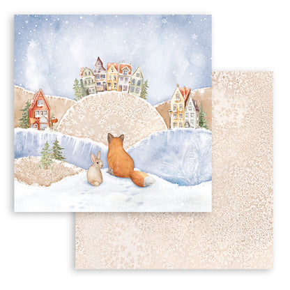 Scrapbook Papierblock 12"x12" - Winter valley