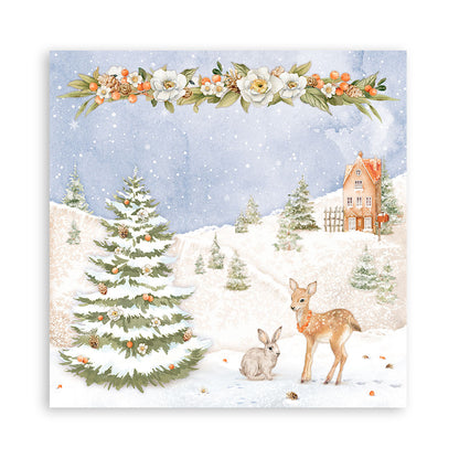 Scrapbook Papierblock 12"x12" - Winter valley