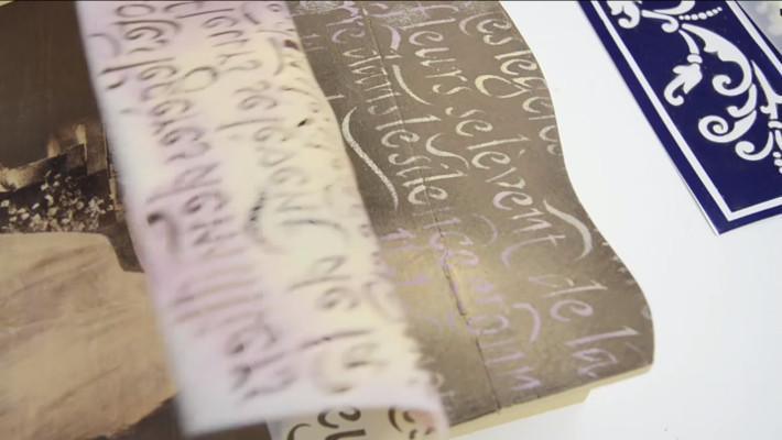 Schablone 18x18cm - Merry christmas bells - Bastelschachtel