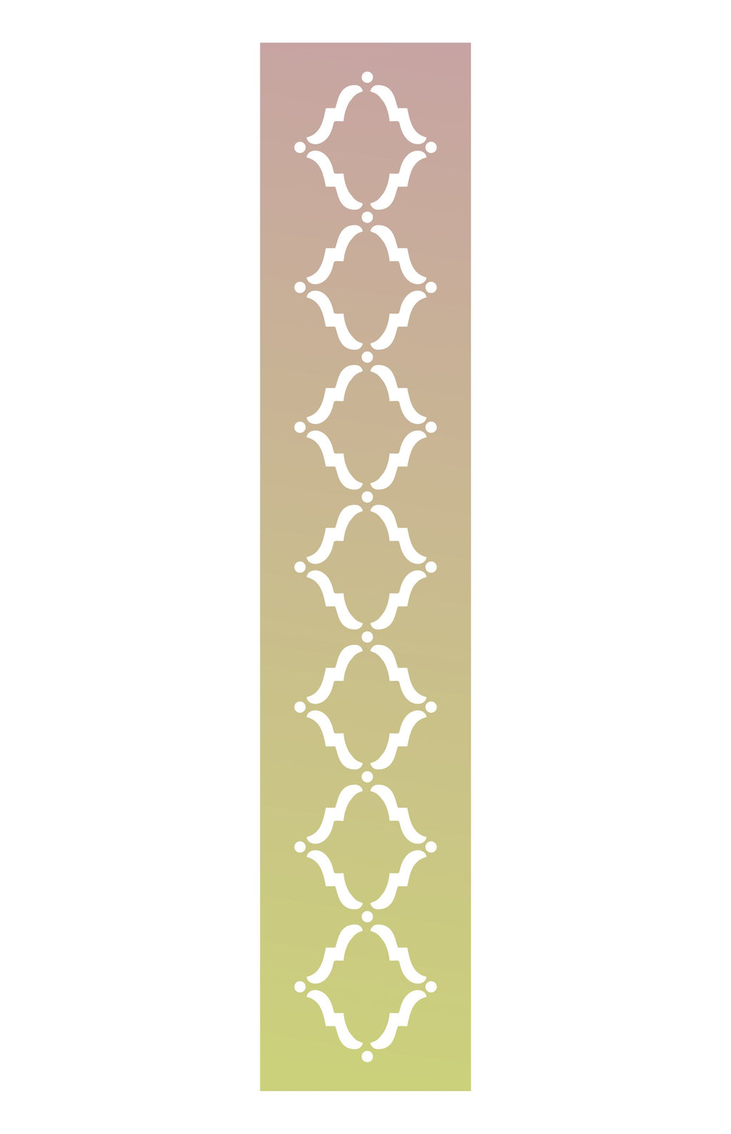 Schablone 24x5 cm - Marrakesch, klein - Bastelschachtel