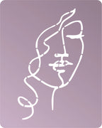 Schablone 25x20 cm - Woman - Bastelschachtel