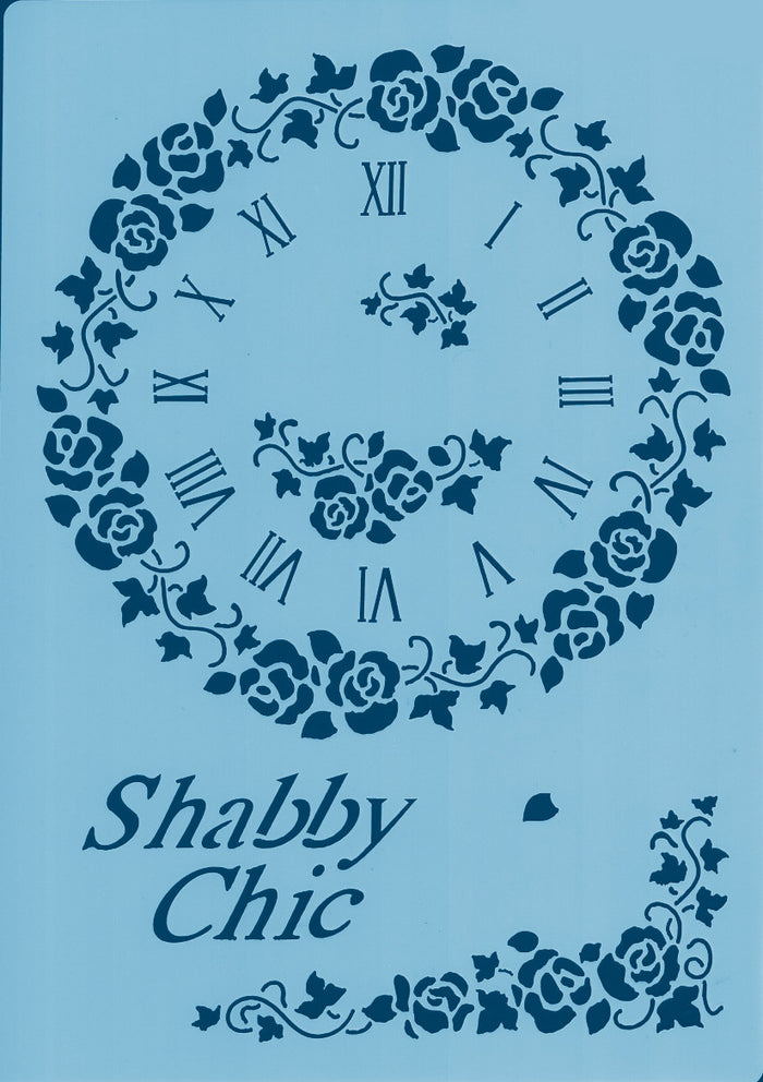 Schablone 21x29,7cm - Shabby chic