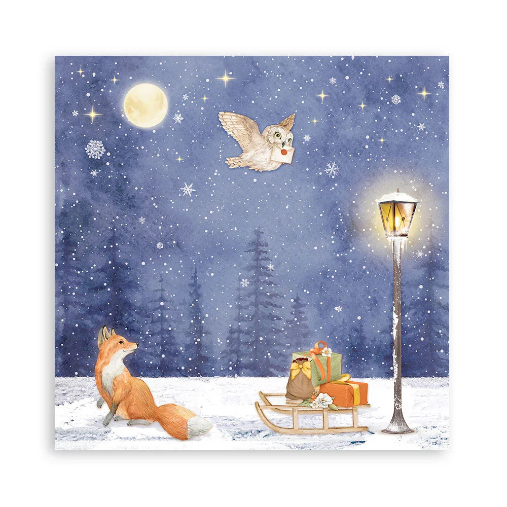 Scrapbook Papierblock 12"x12" - Winter valley - Bastelschachtel