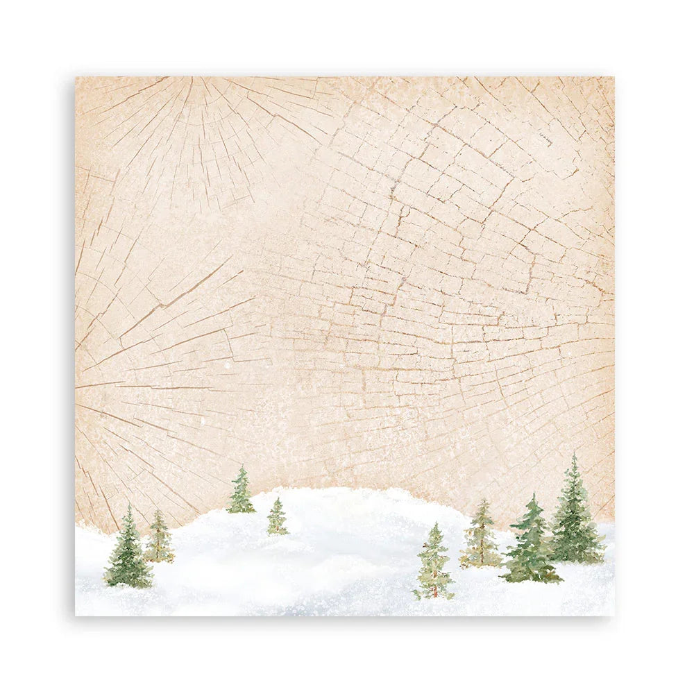 Scrapbook Papierblock 12"x12" - Winter valley - Bastelschachtel