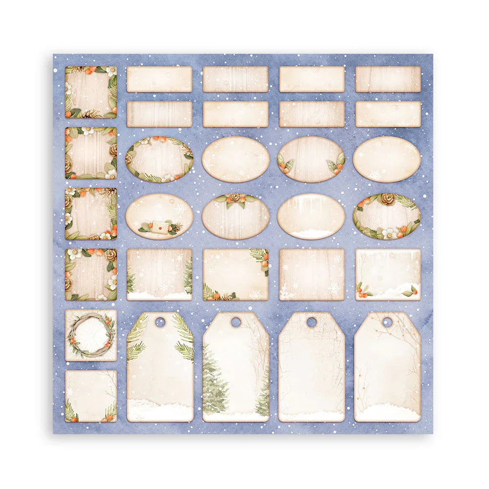 Scrapbook Papierblock 12"x12" - Winter valley - Bastelschachtel