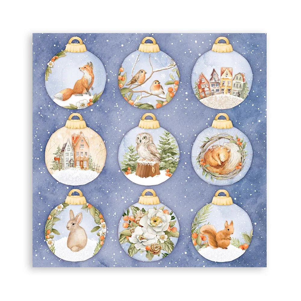 Scrapbook Papierblock 12"x12" - Winter valley - Bastelschachtel